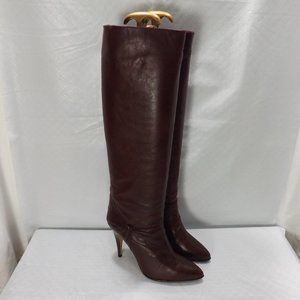Pegabo, high heel, lined, 8.5 US, maroon